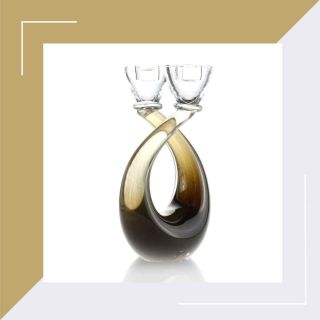 a máme i netradiční hnědou barvu, dokonalá do moderních interirérů #ceskydarek #czechdesign #sklo #glass #czechglass...